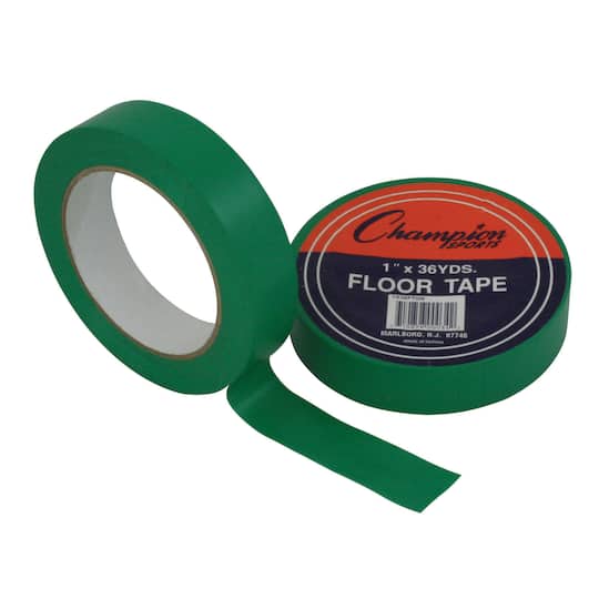 Champion Sports Floor Marking Tape, Pack of 6